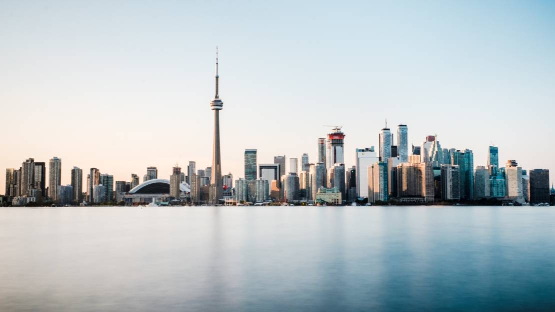Blick auf die Toronto Skyline